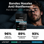 Bandes Nasales UpStrip® - Respirez mieux